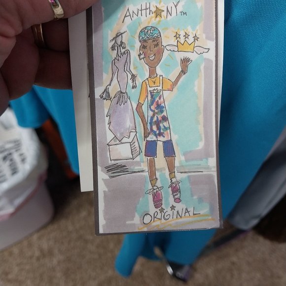 2966 Size 3X Anthony 2 Piece Teal Green Knit NWT - Picture 7 of 10